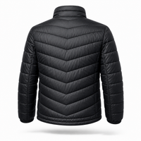 Men’s Lightweight Quilted Puffer Jacket – Water Resistant Winter Casual Outerwear