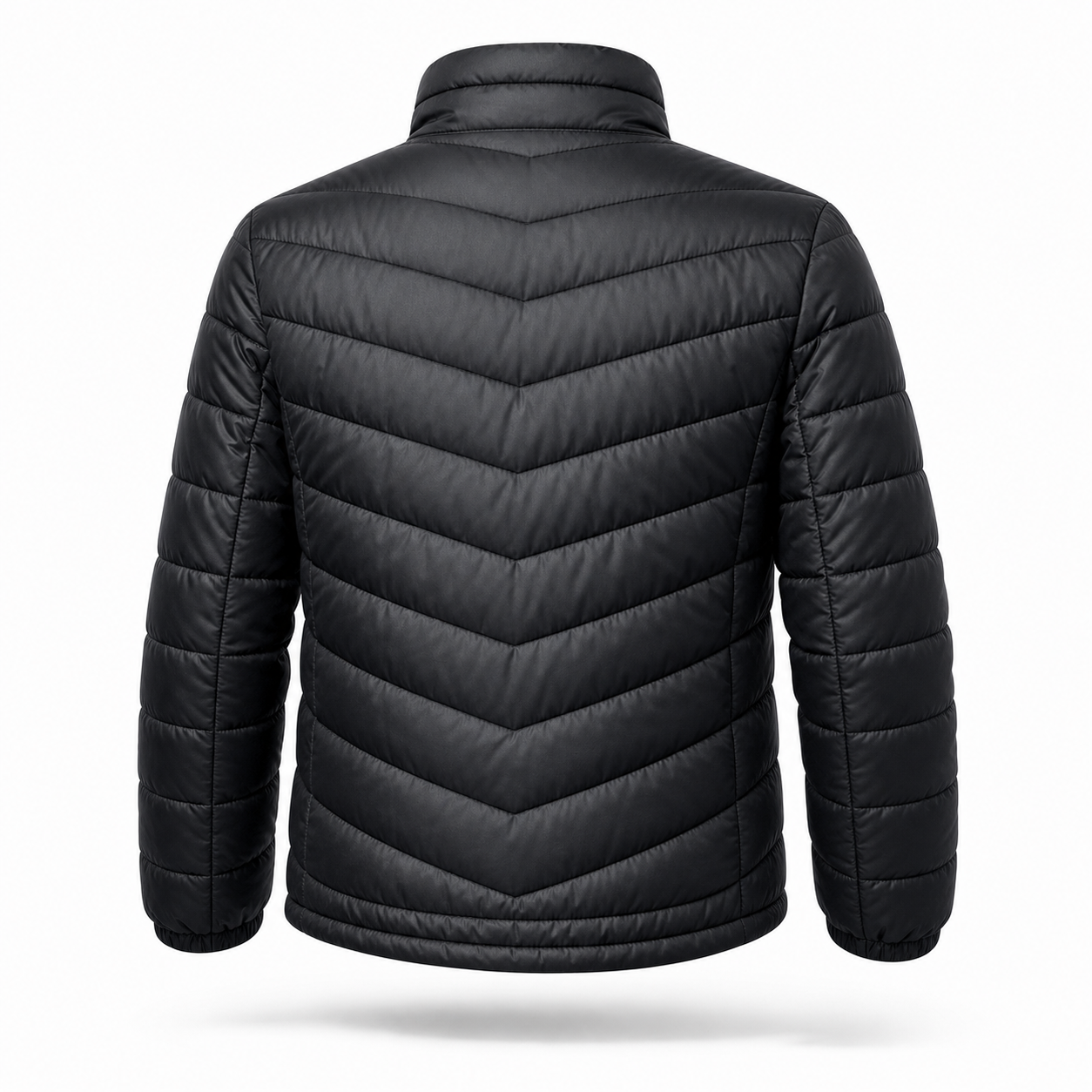 Men’s Lightweight Quilted Puffer Jacket – Water Resistant Winter Casual Outerwear