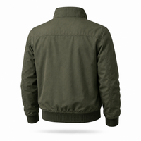 Men’s Lightweight Casual Harrington Jacket – Classic Zip Up Everyday Jacket