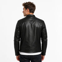 Men’s Black Leather Jacket