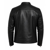 Men’s Black Leather Jacket