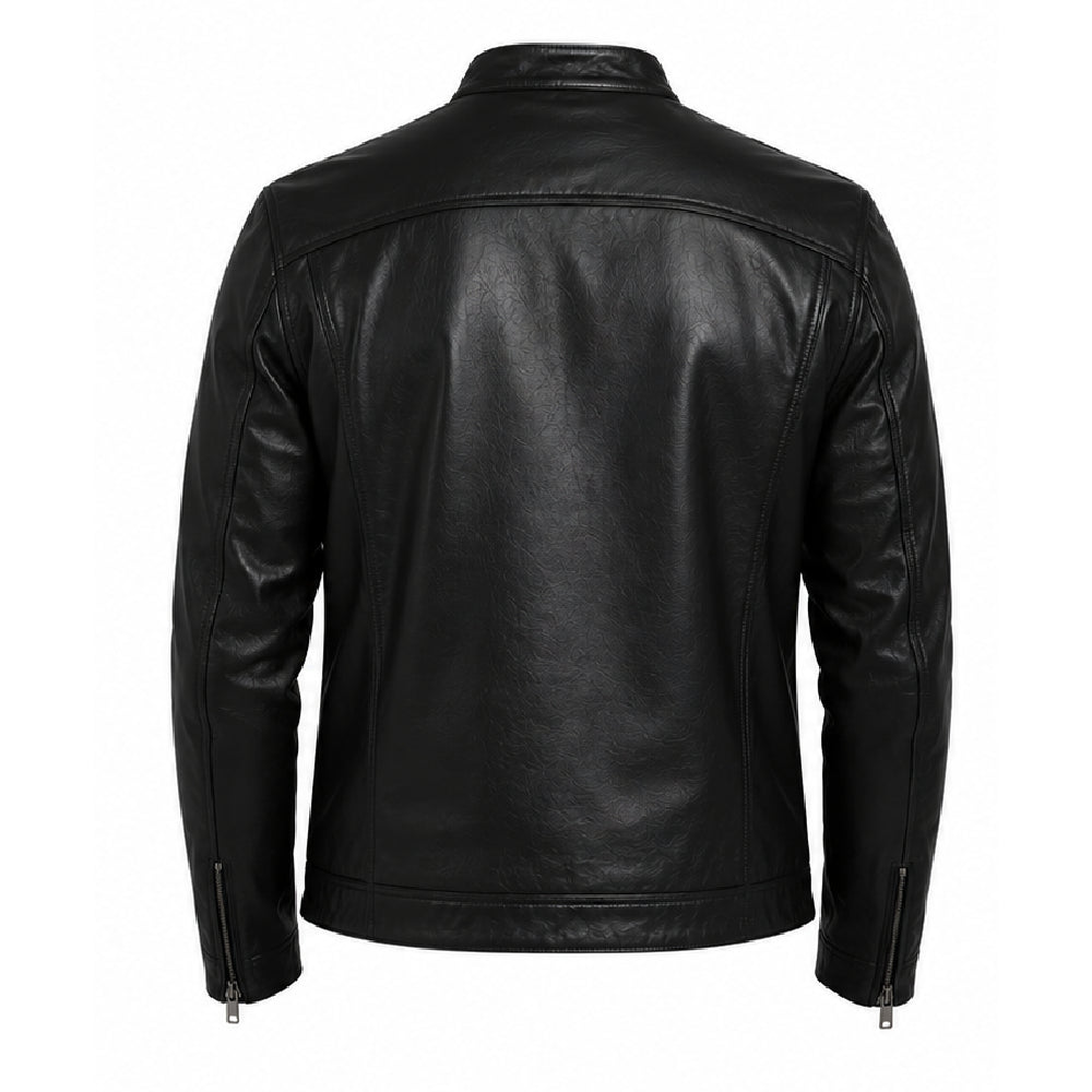 Men’s Black Leather Jacket