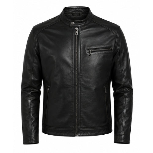 Men’s Black Leather Jacket